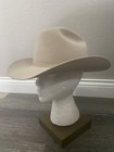 Stetson Range 6x Silverbelly Western Cowboy Hat Oval R Size 7 1 8