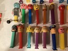 Vintage Lot Of Pez Dispensers Lot Of 33 Incl 12 Funky Faces  