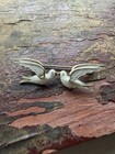 Hroar Prydz Birds Sterling Silver Enamel Brooch Norway Norwegian Vtg 3524