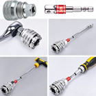 Universal Self-adjusting Socket Set  10-19mm   3 8 In Drive Adapter