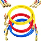 Yellow Jacket Plus Ii 29986     72  Ball Valve Hoses  1 4   Set Of 3