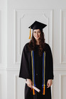 National Honor Society Polyester Honor Cords For Graduation - Royal Blue