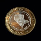     limited Edition Las Vegas Club 100th Year Gaming Token  999 Fine Silver Strike