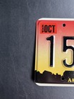 1994 Indiana License Plate 15 G 552 