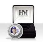 The Highland Mint Duke Snider Baseball Hall Of Fame Silver Coin 39mm