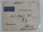 Wwii Finnish Waffen Ss Volunteer Feldpost Cover Ss-vapaaehtoistoimisto Wiking 44