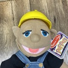 Melissa   Doug Construction Worker Puppet No Stick   Vintage Rare
