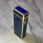 Vintage Dunhill Rolla Gas Lighter Lapis Lacquer Working Condition