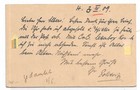 1909 Hong Kong To German Consulate  Canton  China  63146 