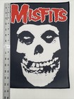 Misfits Fiend Skull Large Back Patch  Digital Print  Sew On  14 1 2    X 11     New