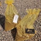 Gold Tone Flakes Chunky Glitter Confetti  Katherine s Collection 2 Partial Bags