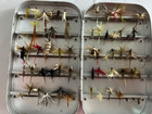 Vintage Wheatley Silmalloy Fly Box   2 Perrine  60 Aluminum Boxes Full 180  Flie
