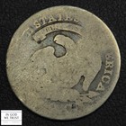 1824 2 Overdate Capped Bust Silver Dime 10c