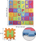 Baby Foam Play Mat  36-piece Set   6 1x6 1 Inch Interlocking Alphabet And