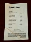 Jewel s Star Quilt Kit W  Fabric Including Backing   Binding 51 1 2  Square