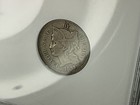 1875 Three Cent Nickel 3-cent Trime 3c Very Fine Vf20 Anacs Old Soap Box Holder