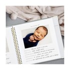 Keepsake Baby Memory Book For Boys And Girls     Timeless First 5 Year Baby 