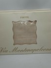 Italian Frette Fine Cotton Napkins Via Montenapoleone Milano Lot Of Three 