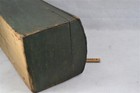 Antique Box Trunk  Dome Top  Original Green Paint 21x9x9 5 Early 18th 19thc