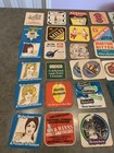 Vintage Old Us And Foreign Beer Cocktail Coasters Bar Lot Of 50 