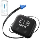 Renpho Smart Body Measuring Tape For Weight Loss Rechargeable Led Display Black