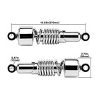 10 5  Rear Shocks Absorbers Lowering For Harley Road King Tour Glide Sportster