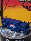 1963 Pepsi-cola Bottle Truck Die Cast White   Blue     
