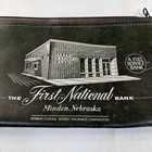 Vintage Bank Deposit Bag First National Minden Nebraska Zippered A Rifkin Co Usa