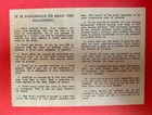 Rare Wwii Propaganda Leaflet    please Do Not Open   Hardest To Find 