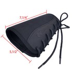 Black Rifle Buttstock Gun Recoil Pad Slip On Protector Cover Canvas