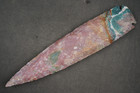 So Beautifully Colored 8 1  Flint Spearhead Point Knife Blade Arrowhead I-763