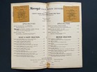 1968 Harvey s Sage Room Restaurant Dinner Menu Lake Tahoe Nevada Casino Vintage