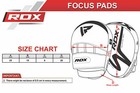 Boxing Gloves Focus Mitts Rdx  Muay Thai Boxing Pads  Mma Kickboxing  Focus Pads