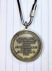 Commemorative Silver Medal Keychain Ford Motor Company s 75th Anniversary Rare