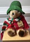 Vintage 1975 Eden Toys Paddington Bear Plush 10    Original Tag Coat Hat Scarf
