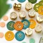 2pcs Wax Seal Stamp Head Scrapbooking Wax Stamp Head For Appreciation Card