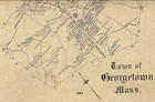 Georgetown South Georgetown Ma 1884  Maps With Homeowners Names Shown