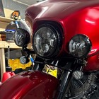 Passing Turn Signal Fog Light Bracket Fit For Touring Road Glide King 1994-2023