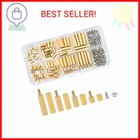 Sutemribor M2 5 Male Female Hex Brass Spacer Standoff Screw Nut Assortment Kit  