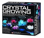  7 Crystal Growing Science Experimental Kit With Display Cases - 7 Crystals