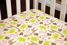 Carter s Jungle Animals Fitted Crib Sheet 100  Cotton