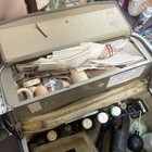 Vintage Podiatrist Medical Bag Medical Supplies Bag With Vintage Vials And Tools