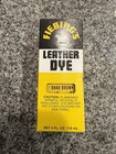 New Lot Of 2 Fiebing s Leather Dye W  Applicator - 8 Oz   not For Ca Customers 