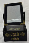 Vintage Shaving Vanity Box With Hinged Mirror   Drawer