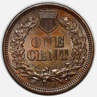 1871 Indian Head Cent Penny Red Brown Gorgeous Superb Gem Bu   Key Date Coin