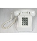 Cortelco 2500-v-wh 250015-vba-20m White Traditional Desk Phone W  Volume