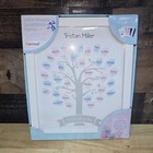 Baby Shower Guestbook White Frame - New Cute Idea Pearhead Fingerprint Fun