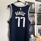 Nike Luka Doncic  77 Dallas Mavericks Stateman Edition Jersey Adult Size 52 Xl