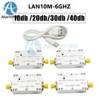 10m-6ghz Low Noise Amplifier Gain 10-40db Lna Rf Amp Signal Driving Receiver