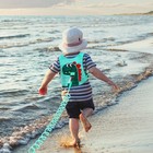 Toddler Leash Walking Safety Harness Anti Lost Wrist Link Green Baby Strap